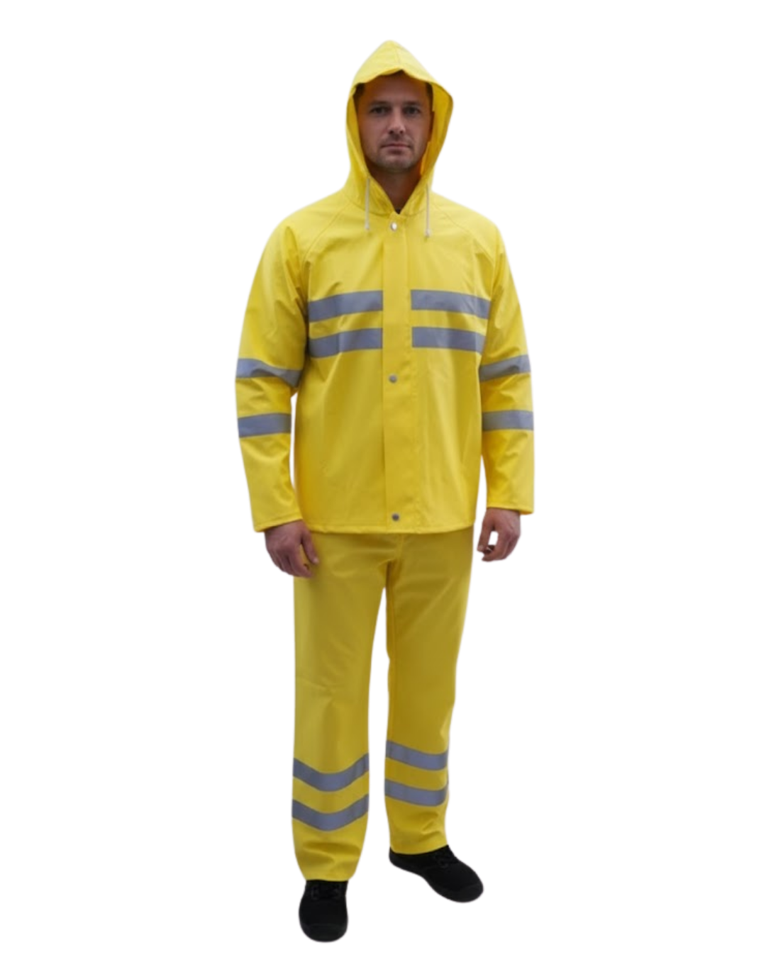 WAFIRA ÇIFT REFLEKTÖRLÜ PARDESÜ TAKIM YAGMURLUK SARI